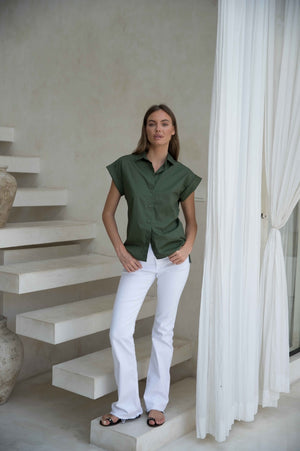 AMA Anais Shirt | Khaki