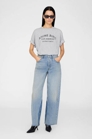 Cohen Tee Los Angeles Stencil | Medium Heather Grey