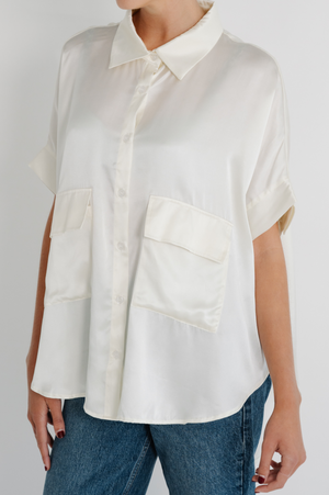 Soho Blouse | Ivory