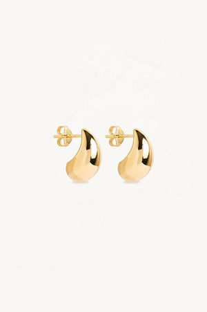 Made of Magic Small Earrings | Gold
