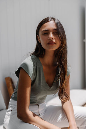 AMA Barcelona Tee | Green