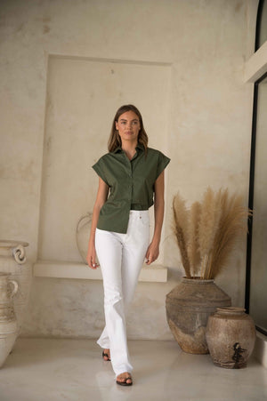 AMA Anais Shirt | Khaki