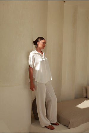 Harper Pant | Ivory