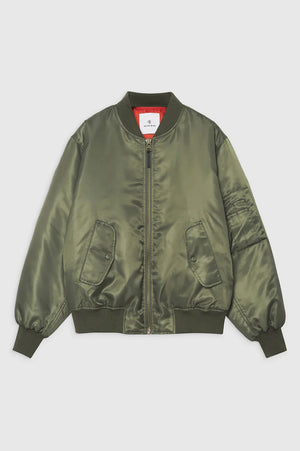 Leon Bomber | Army Green