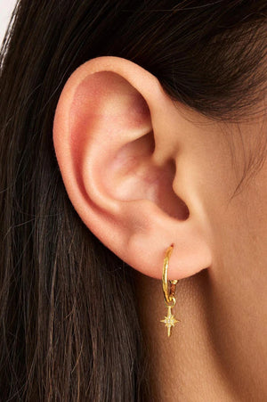 Starlight Hoops | Gold