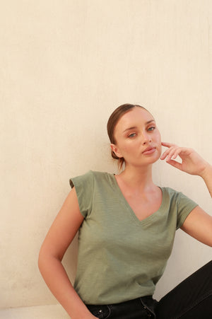 AMA Barcelona Tee | Green