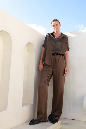 AMA Harper Pant | Chocolate