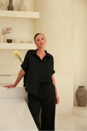 Harper Blouse | Black