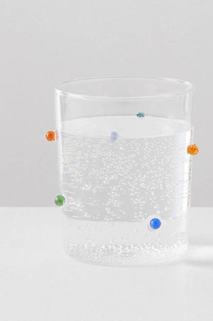 Pomponette Gobelets | Clear & Multi