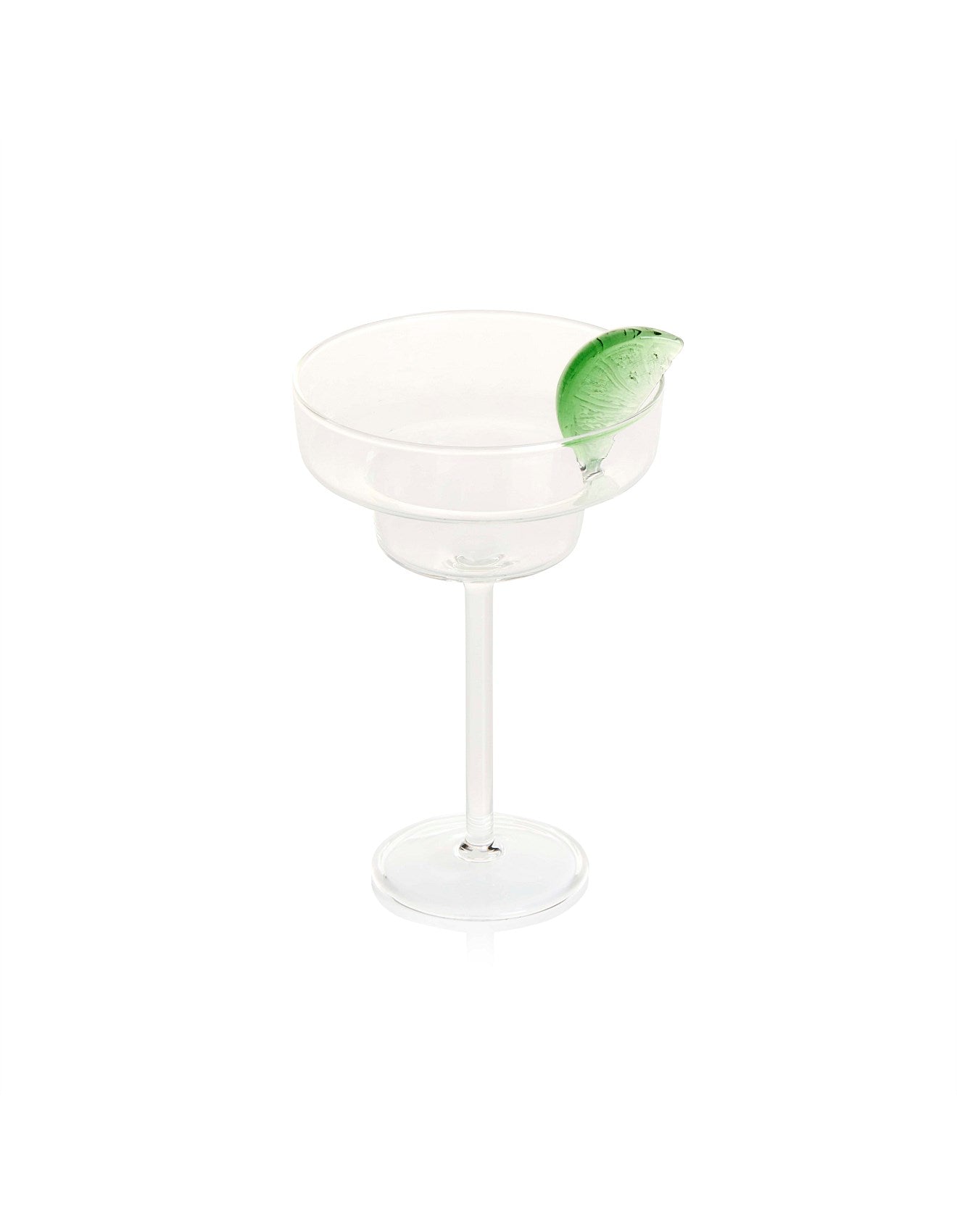 Margarita Glass | Clear/Green
