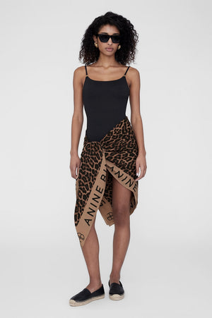 Eliza Sarong | Black and Brown Leopard