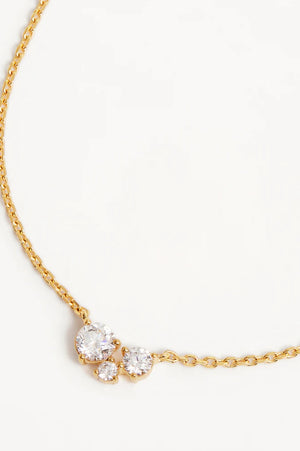 Whispers Of Love Necklace | Gold