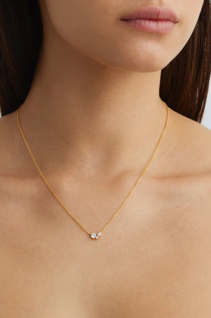 Whispers Of Love Necklace | Gold