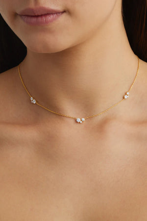 Whispers Of Love Choker | Gold