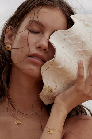 Gold Ocean Whisper Bracelet