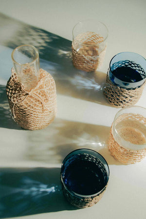 2 Palamós Gobelets | Clear & Natural