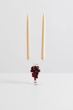 Bordeaux Double Candle Holder