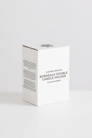 Bordeaux Double Candle Holder