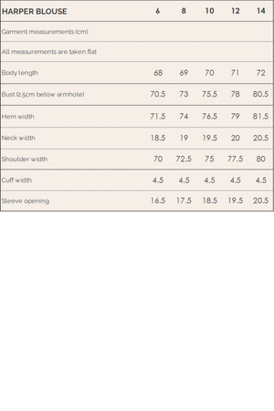 Harper Blouse | Savannah