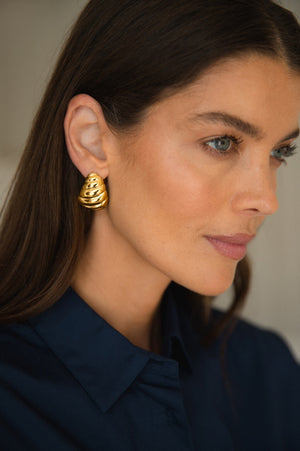 AMA St Germain Earrings | Gold