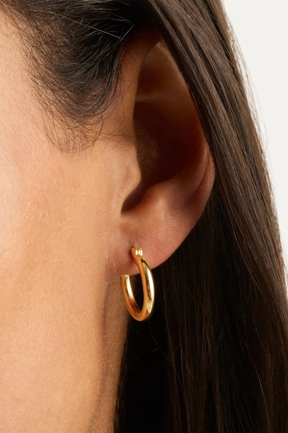Sunrise Small Hoops | Gold