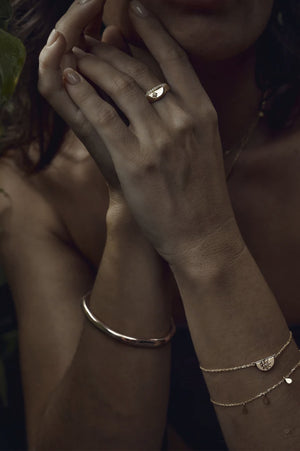 Lotus Bracelet | Gold
