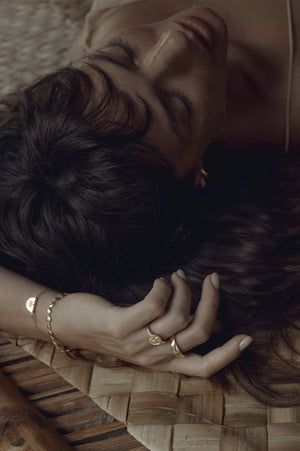 Lotus Bracelet | Gold