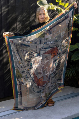 GOO Tribeca Study Large Square Scarf