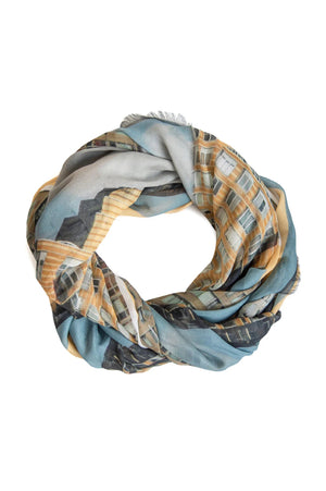 Hells Kitchen Study Large Square Scarf