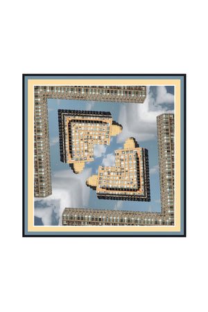 Hells Kitchen Study Large Square Scarf