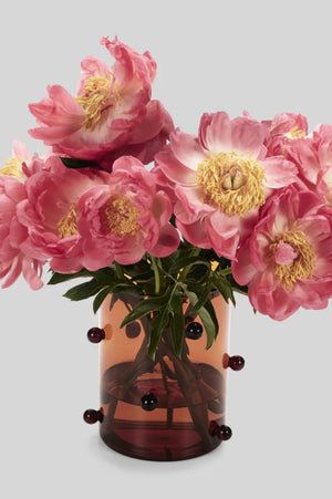 Pomponette Vase | Amber