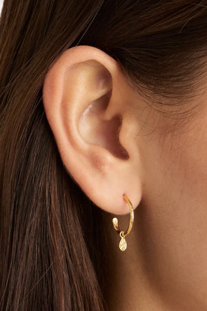 Grace Hoops | Gold
