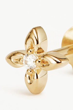 Live in Light Stud Earrings | Gold