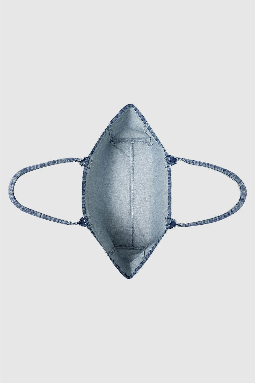 Leo Denim Tote | Shadow Blue