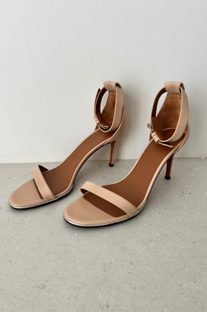 X Givenchy | Beige Nadia Ankle Cuff Sandals | 39