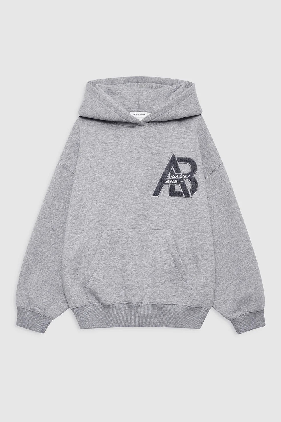Jaci Hoodie Letterman | Medium Heather Grey
