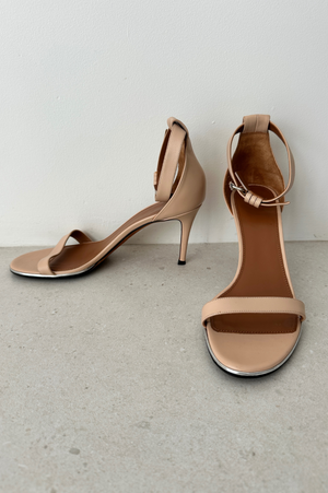 X Givenchy | Beige Nadia Ankle Cuff Sandals | 39