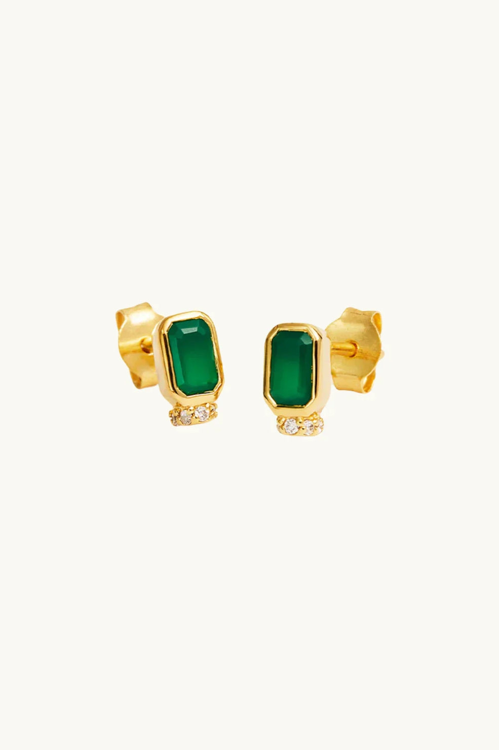 Strength Within Stud Earrings | Gold