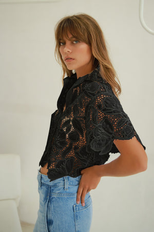 Antibes Shirt | Black