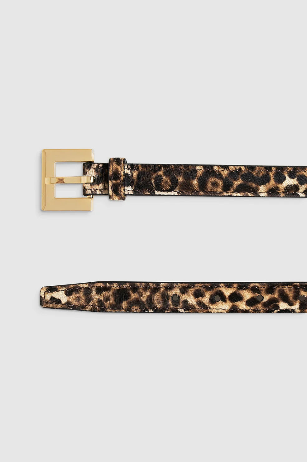 Nicola Belt | Leopard Calf Hair