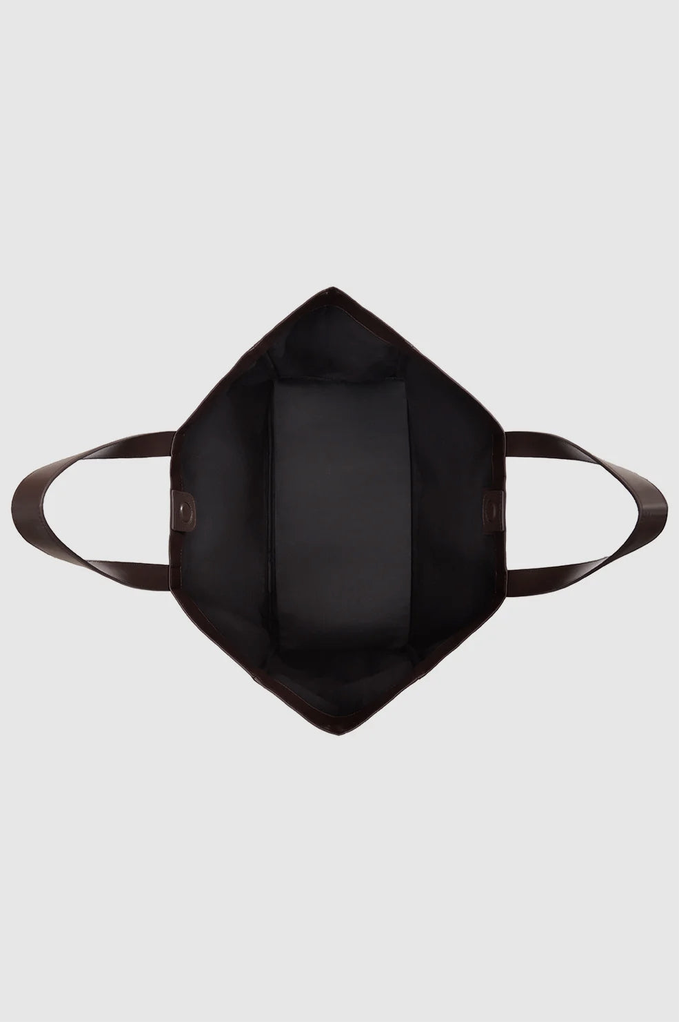 Large Rio Tote | Dark Brown Recycled Leather