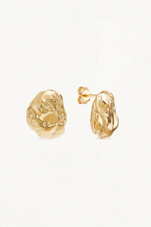 Gold Drift Drop Earrings