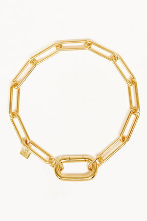 With Love Annex Link Bracelet | Gold