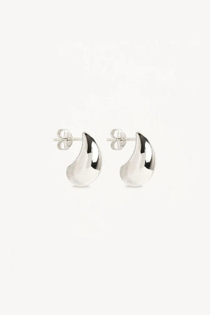 Made of Magic Large Earrings | Silver