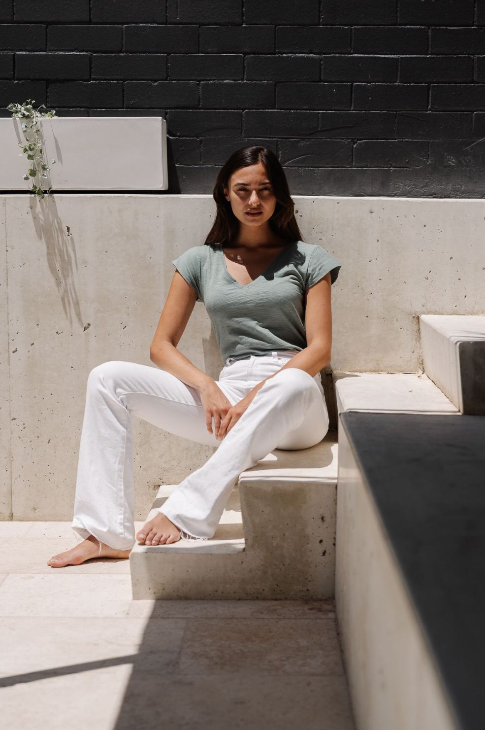 AMA Barcelona Tee | Green