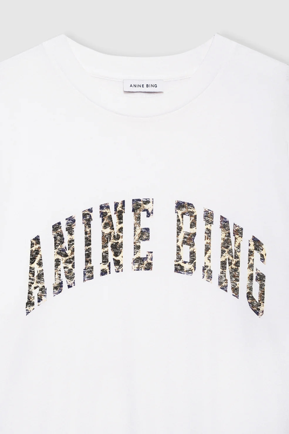 Walker Tee Anine Bing Leopard | Ivory