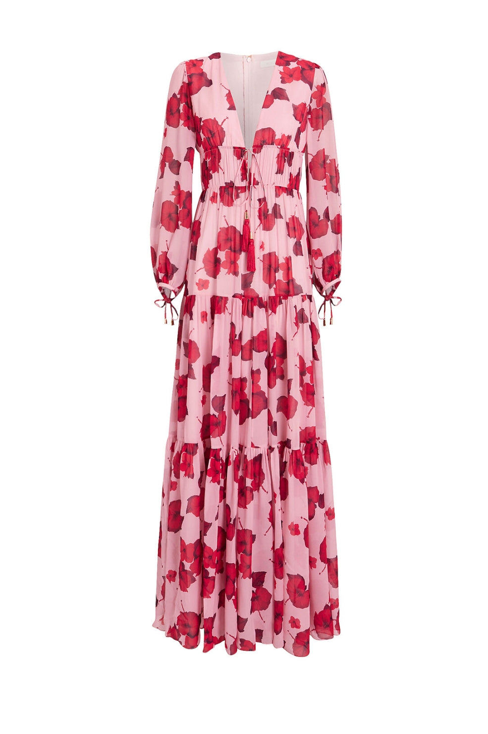 X Borgo de Nor | Freya Hibiscus Maxi Dress | AU 8