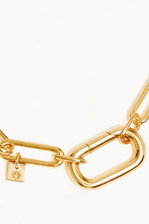 With Love Annex Link Bracelet | Gold