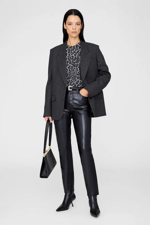 Miles Sweatshirt | Grey Leopard