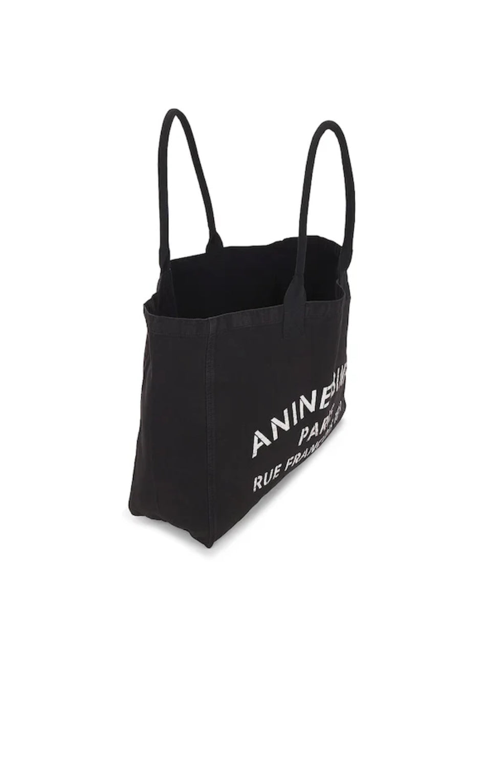 Leo Canvas Tote | Black